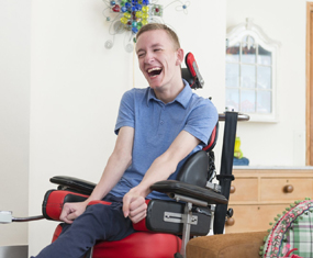 Therapy room with various equipment
