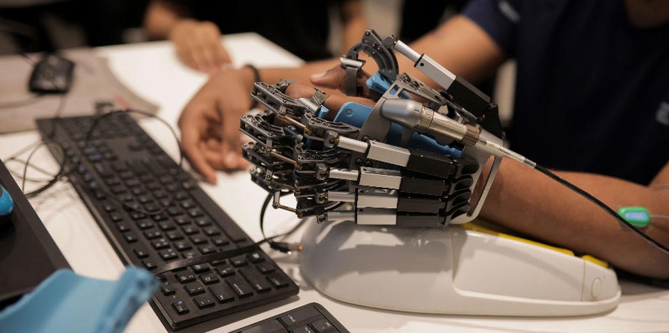 High-tech equipment for stroke recovery